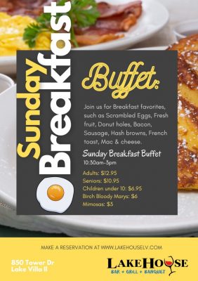 LakeHouse Breakfast Buffet